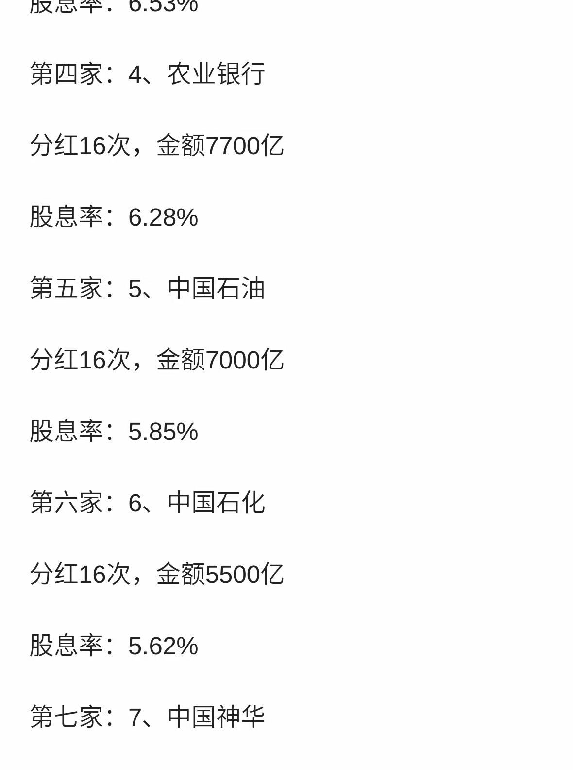 分紅最高的股票大盤(pán)點(diǎn)