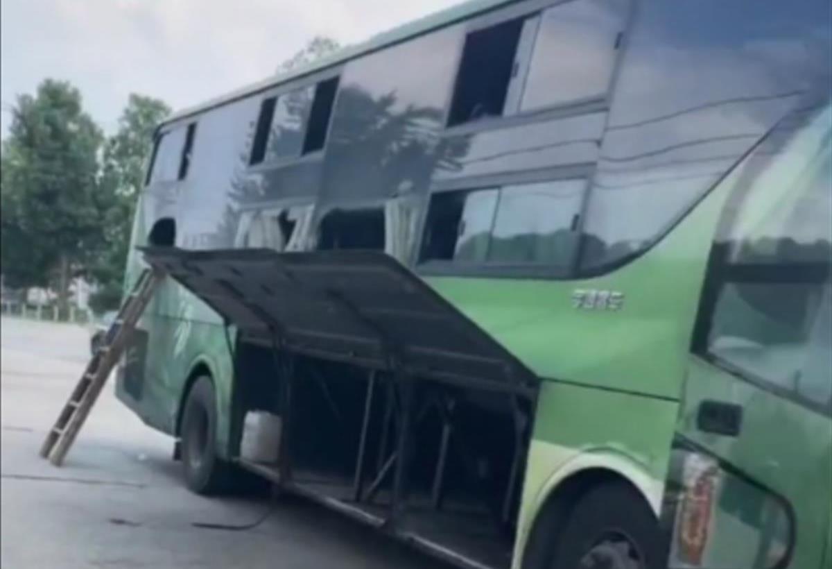 大巴車最新視頻，自然之旅的心靈探索，重拾寧靜的旅程